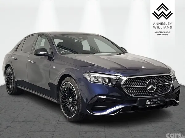 Mercedes-Benz E-Class Saloon, Petrol Plug-in Hybrid, 2025, Blue