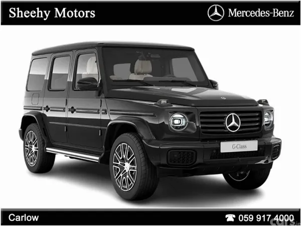 Mercedes-Benz G-Class SUV, Electric, 2027, Black