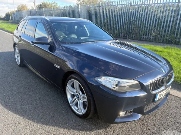 BMW 5-Series Estate, Diesel, 2014, Blue