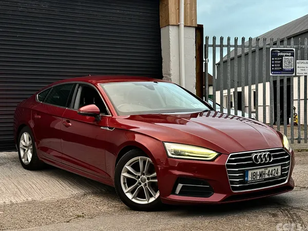 Audi A5 Hatchback, Diesel, 2018, Red