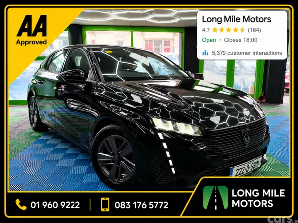 Peugeot 308 Hatchback, Diesel, 2022, Black