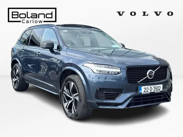 Volvo XC90 SUV, Petrol Plug-in Hybrid, 2021, Blue