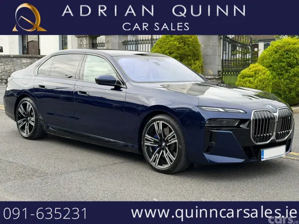BMW i7 Saloon, Electric, 2026, Blue