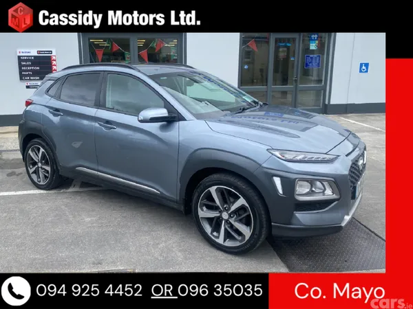 Hyundai KONA MPV, Petrol, 2018, Grey