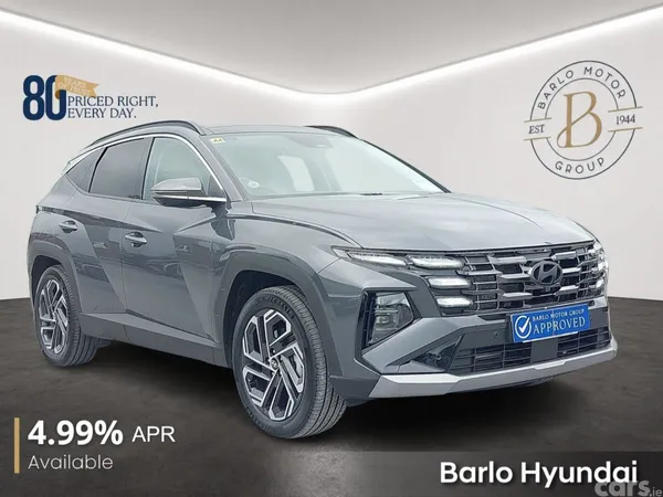 Hyundai Tucson SUV, Petrol Plug-in Hybrid, 2026, Grey