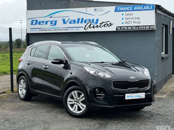 Kia Sportage SUV, Diesel, 2018, Black