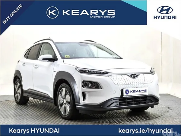 Hyundai KONA SUV, Electric, 2020, White