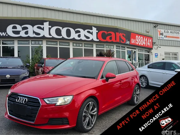 Audi A3 Hatchback, Petrol, 2018, Red