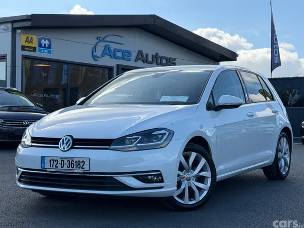 Volkswagen Golf Hatchback, Petrol, 2017, White