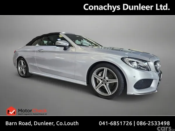 Mercedes-Benz C-Class Convertible, Diesel, 2018, Silver