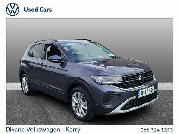 Volkswagen T-Cross SUV, Petrol, 2026, Grey
