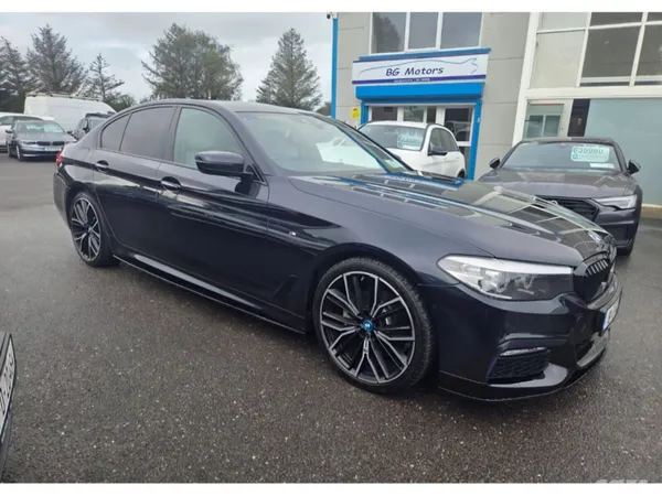 BMW 5-Series Saloon, Diesel, 2018, Black