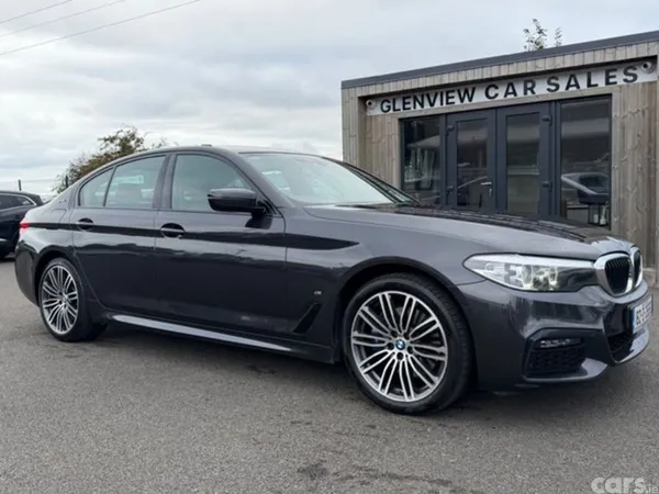 BMW 5-Series Saloon, Petrol Plug-in Hybrid, 2018, Grey