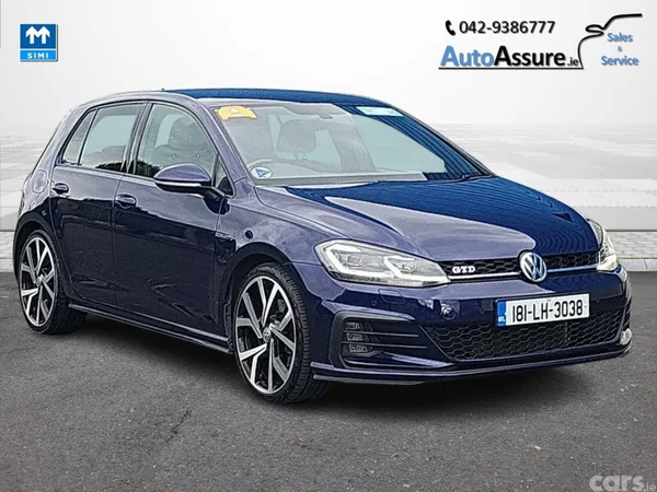 Volkswagen Golf Hatchback, Diesel, 2018, Blue