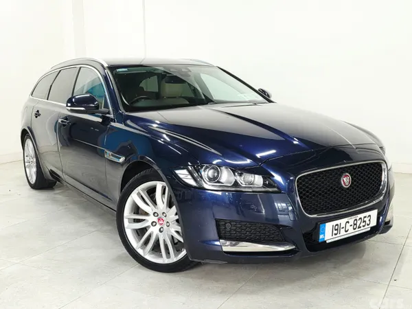 Jaguar XF Estate, Diesel, 2019, Blue