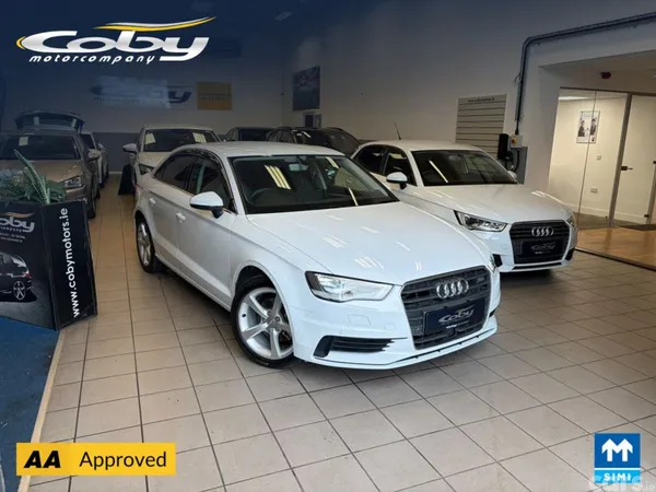 Audi A3 Saloon, Petrol, 2016, White