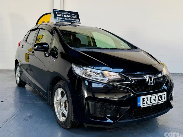 Honda Fit Hatchback, Petrol Hybrid, 2015, Black