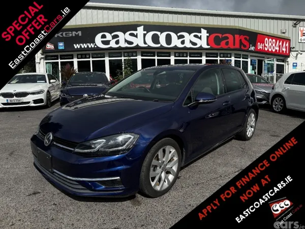 Volkswagen Golf Hatchback, Petrol, 2017, Blue