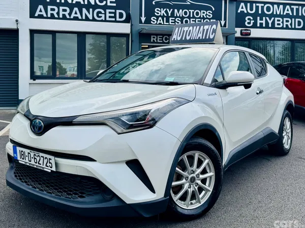 Toyota C-HR Hatchback, Petrol Hybrid, 2018, White