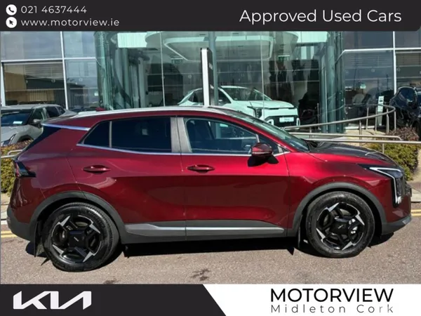 Kia Sportage SUV, Diesel Hybrid, 2026, Red