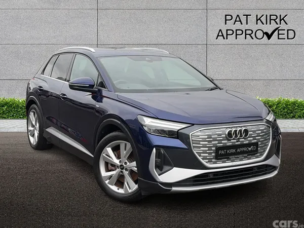 Audi Q4 SUV, Electric, 2023, Blue