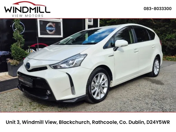 Toyota Prius Saloon, Petrol Hybrid, 2019, White
