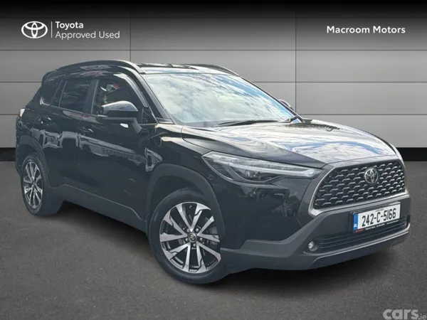 Toyota Corolla Cross SUV, Petrol Hybrid, 2024, Black