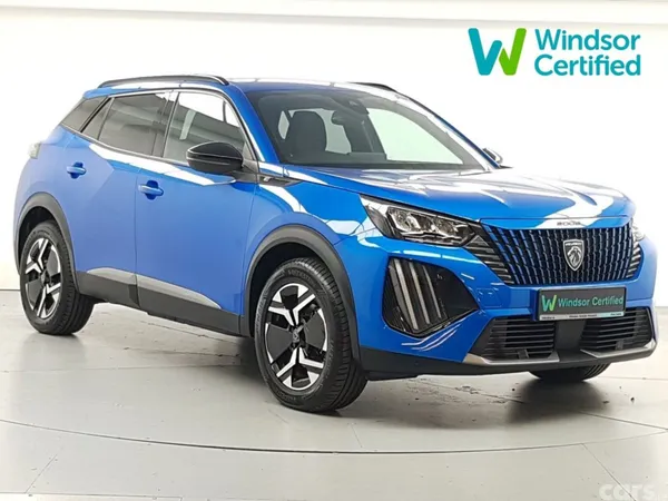 Peugeot 2008 SUV, Electric, 2024, Blue