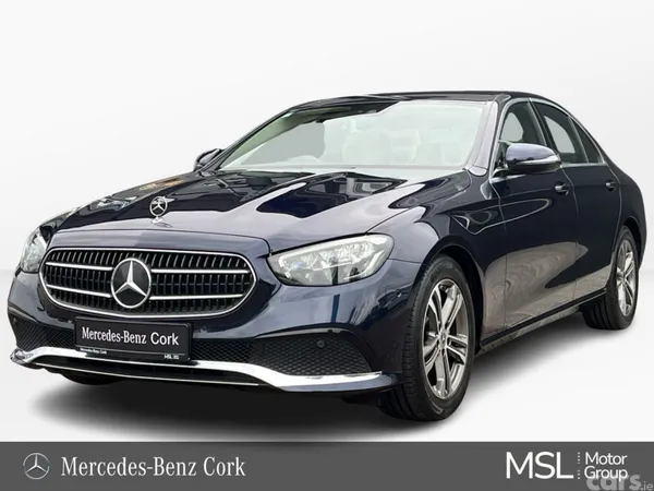 Mercedes-Benz E-Class Saloon, Diesel Hybrid, 2023, Blue