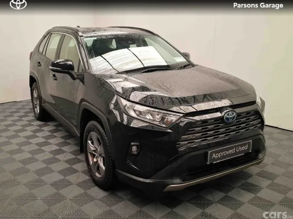 Toyota RAV4 SUV, Petrol Hybrid, 2023, Black