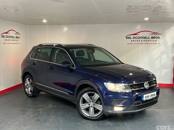 Volkswagen Tiguan Estate, Diesel, 2019, Blue