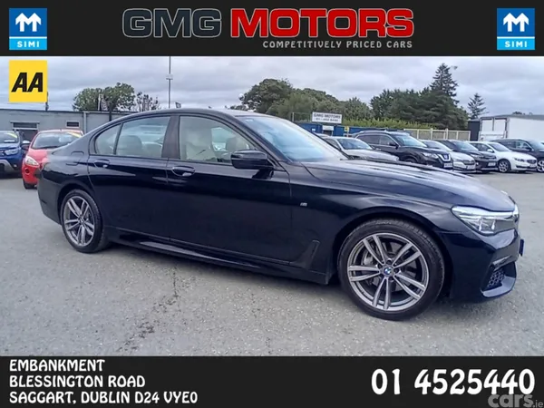 BMW 7-Series Saloon, Diesel, 2017, Black