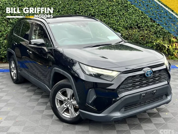Toyota RAV4 SUV, Petrol Hybrid, 2022, Black