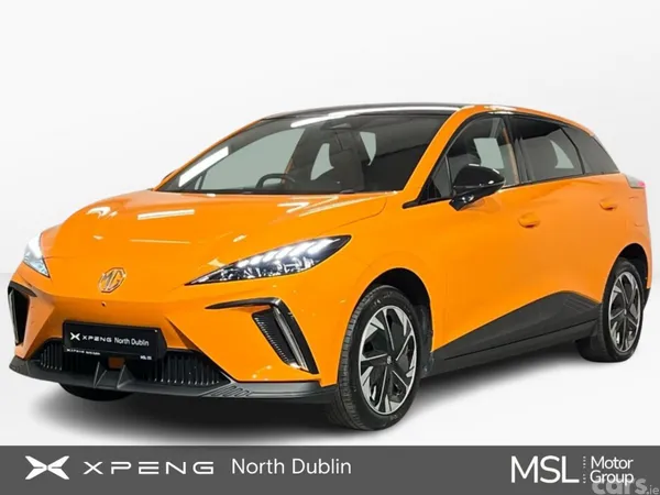 MG MG4 Hatchback, Electric, 2023, Orange