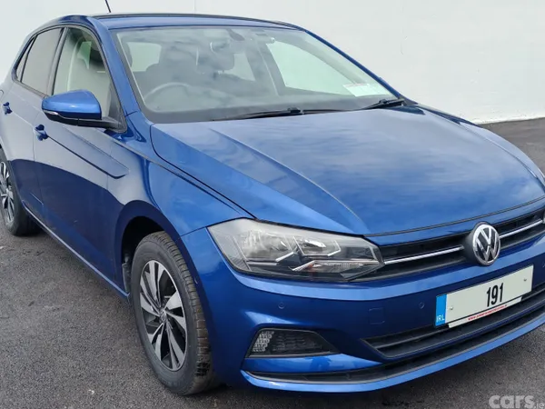 Volkswagen Polo Hatchback, Petrol, 2019, Blue