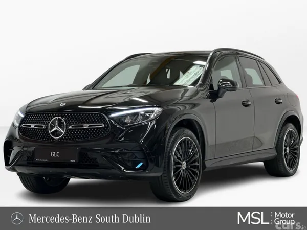 Mercedes-Benz GLC SUV, Petrol Plug-in Hybrid, 2026, Black