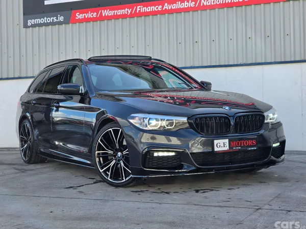 BMW 5-Series Estate, Diesel, 2019, Grey