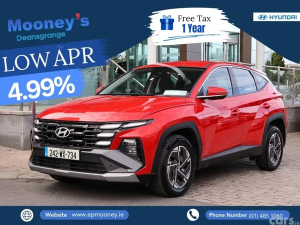 Hyundai Tucson SUV, Diesel, 2024, Red