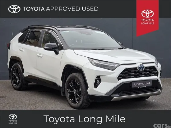 Toyota RAV4 SUV, Petrol Hybrid, 2024, White