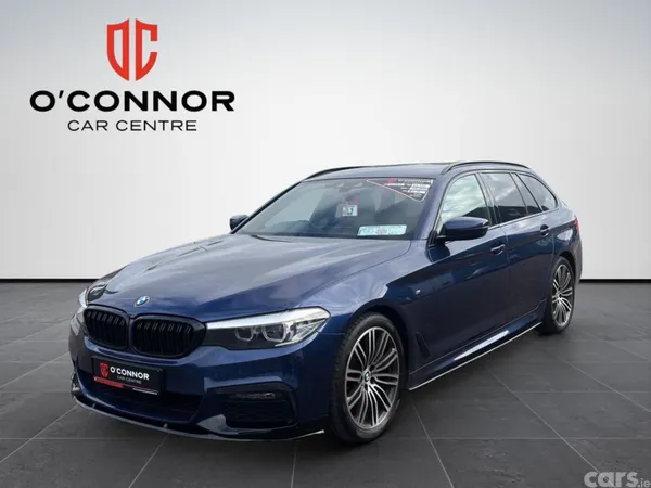 BMW 5-Series Estate, Diesel, 2019, Blue