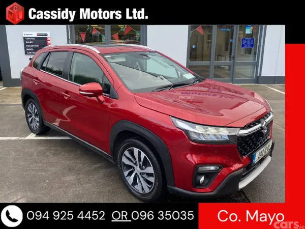 Suzuki S-CROSS Hatchback, Petrol Hybrid, 2024, Red