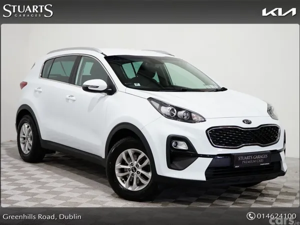 Kia Sportage MPV, Diesel Hybrid, 2021, White