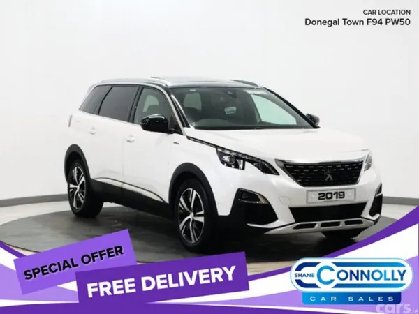 Peugeot 5008 MPV, Diesel, 2019, White