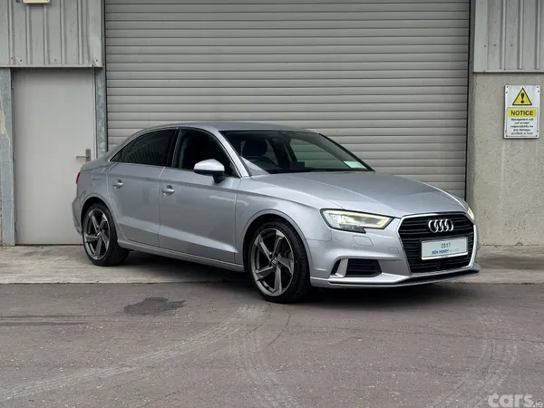Audi A3 Saloon, Petrol, 2017, Silver