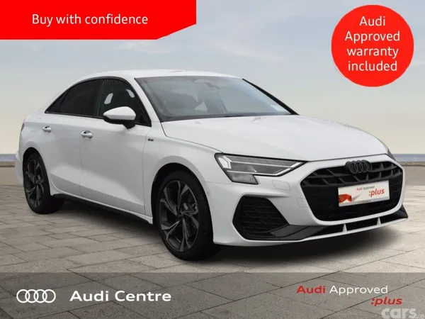 Audi A3 Saloon, Petrol, 2026, White