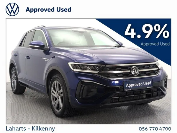 Volkswagen T-Roc SUV, Petrol, 2023, Blue