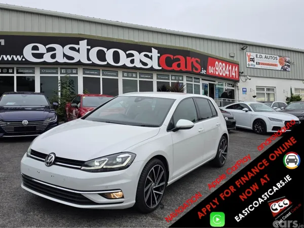 Volkswagen Golf Hatchback, Diesel, 2019, White