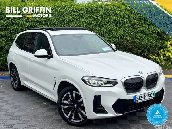 BMW iX3 SUV, Electric, 2024, White