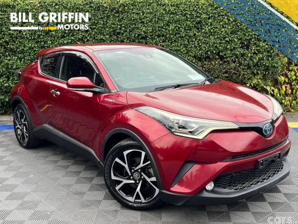 Toyota C-HR SUV, Petrol Hybrid, 2018, Red