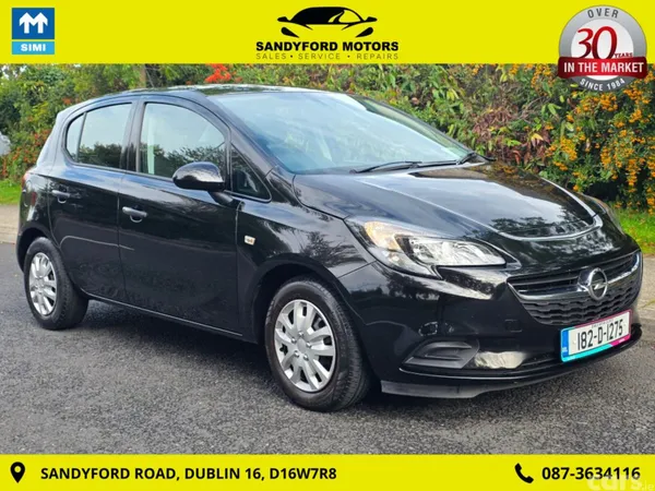 Opel Corsa Hatchback, Petrol, 2018, Black